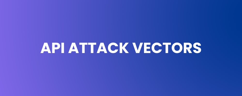 API Attack Vectors